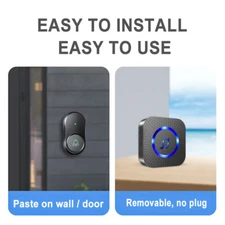 DC Battery Emergency Alarm,2 music ringers powered With HF speaker, Easy to move