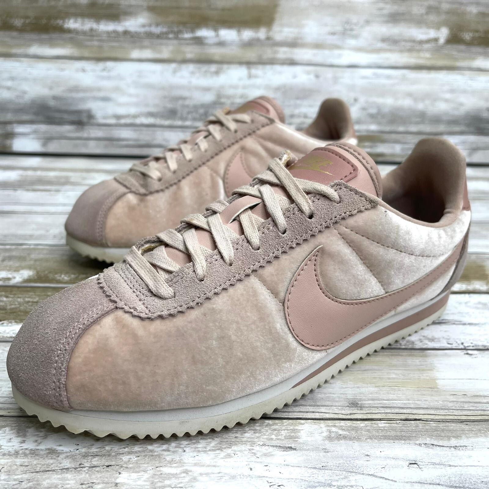 velvet nike cortez womens