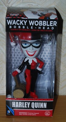 Funko Wacky Wobbler Harley Quinn Wackelkopf Sammelfigur Neuzustand