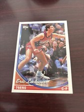 1993-94 Topps #332 Eric Leckner Philadelphia 76ers Wyoming Cowboys