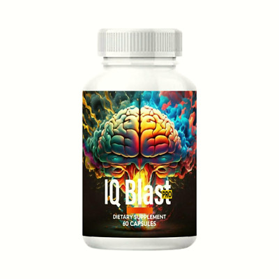 IQ Blast Pro Brain Supplement for Brain Fog and Memory Loss -60 Capsules