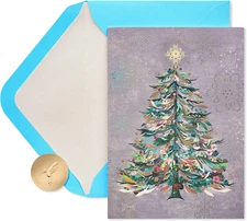 Papyrus Christmas Cards Boxed with Envelopes, Joyful Holiday, Festive Christmas