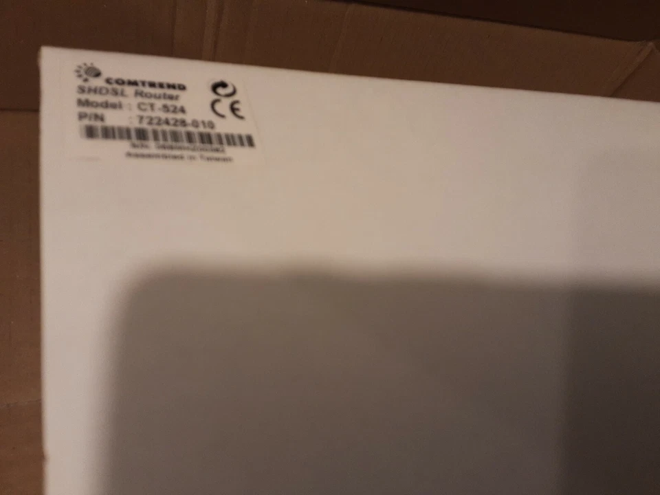 Comtrend SHDSL Router model no. ct-524 p/n 722428-010, Ref: CD_18 - Image 2 of 3