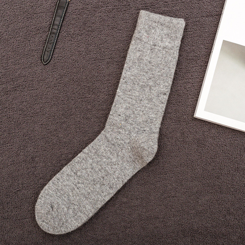 3 pares de calcetines nuevos EE. UU. para hombre 88% lana de angora cachemira cómodos calcetines cálidos invierno - Imagen 6 de 11