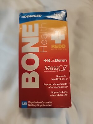 Redd Remedies Bone Health Advanced 120 VegCap These Have An Exp Of 8/1/2024