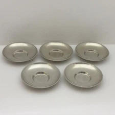 Japanese Tin Chataku Teacup saucer for Tea Bowl Cup 5pcs Sencha From Japan