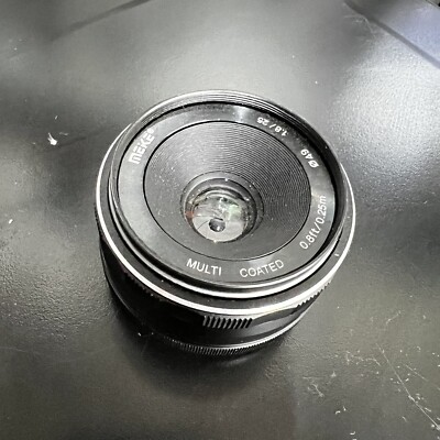 Meike 25mm F1.8 APS-C Manual Focus Prime Lens For Fujifilm X-Mount Sony A6300