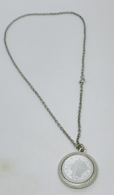 Vintage Silver Tone 20$ Faux Coin 1776 