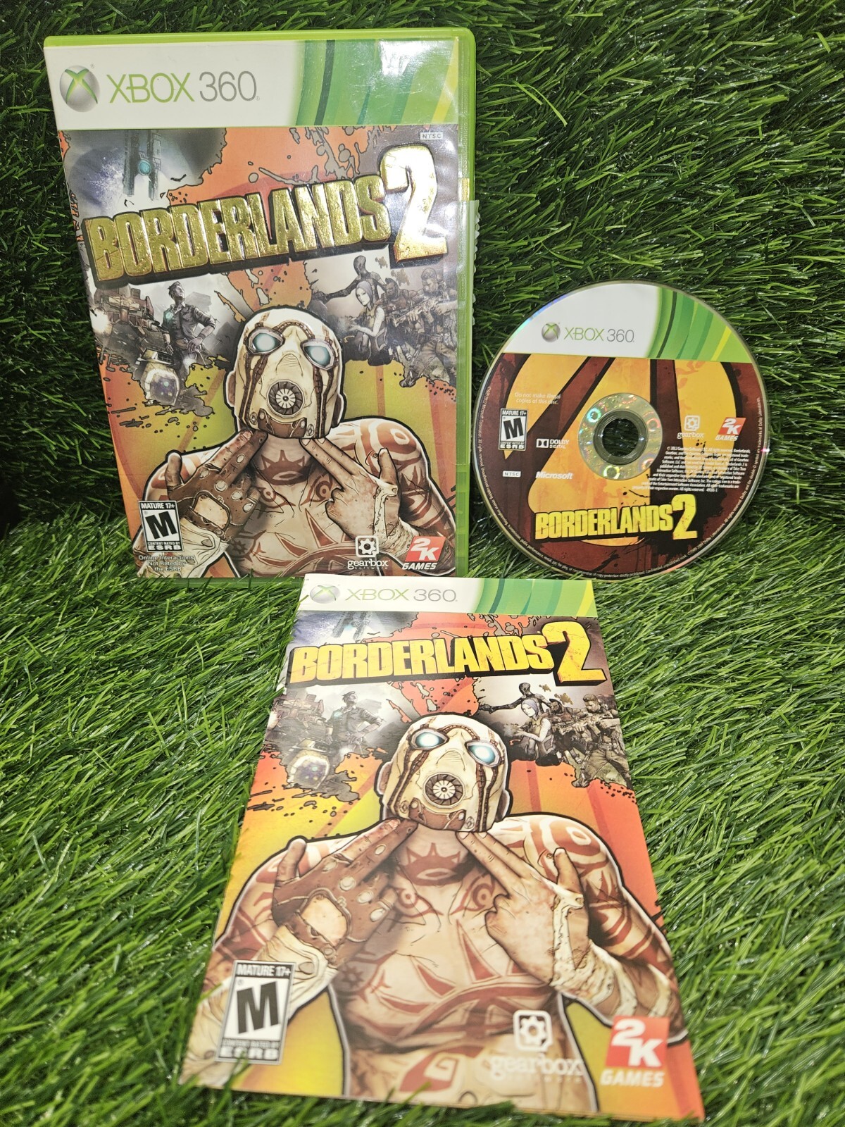 Borderlands 2 (Microsoft Xbox 360, 2012) Complete Tested