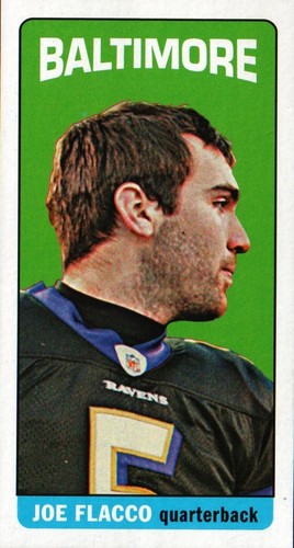 2012 Topps 1965 Mini #95 - Joe Flacco - Baltimore Ravens   12-918 - Picture 1 of 2