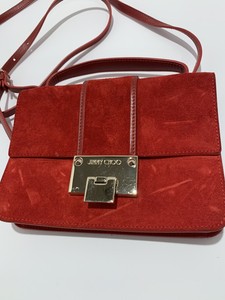 jimmy choo red purse