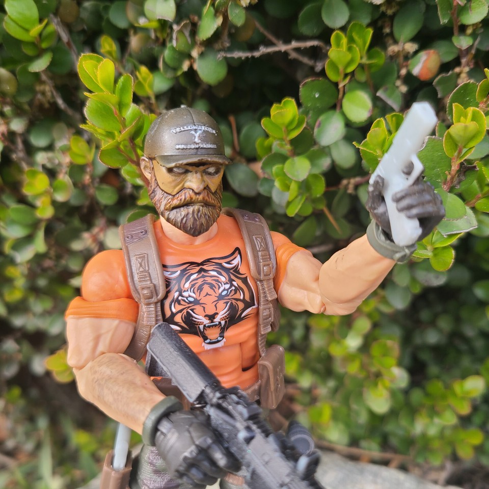 GI Joe Classified Heads Custom Parts Tactical Hat 1:12 scale 6" Marvel ...