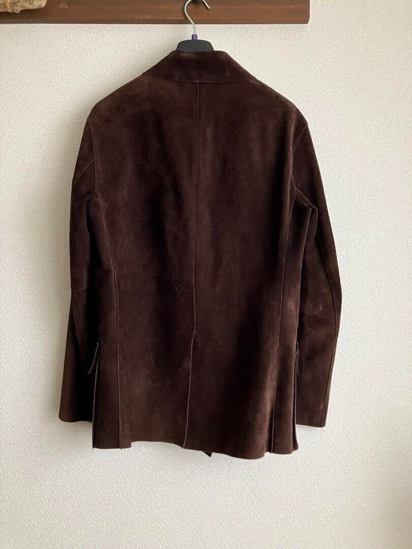 Yves Saint Laurent Rive Gauche Leather Jacket Brown Size 44 Yves Saint Laurent Rive Gauche Leather Jacket Brown Size 44