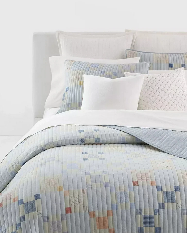 Edredón Ralph Lauren Brookview $260 Cobertor Estilo Casa de Campo 90"X 92" Queen Foto 3 de 4