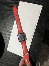 Apple Watch Series 7 45mm Red Case