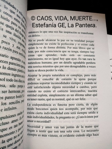 3 paperback books: Filosofía, poesía y novelette by ©Estefania G.E., La Pantera - Picture 4 of 12