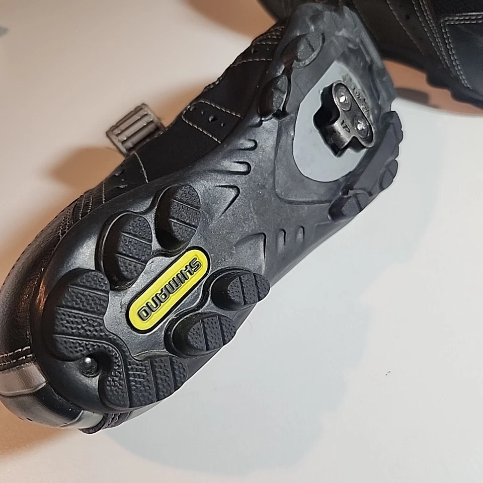 Shimano SPD SH-M075 Mountain Cycling Spin Shoes EU 36 Mens 4.5 Womens 6 Black - Image 3 of 4