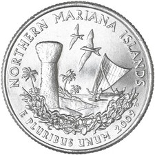 2009 D Territories Quarter Northern Mariana Islands Choice BU CN-Clad