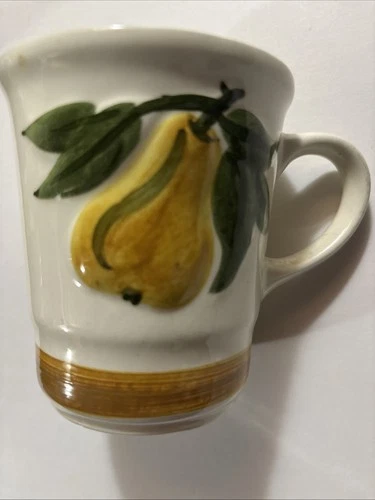 Stangl Pottery Sculptured Fruit Pear Mug