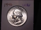 1946 WASHINGTON QUARTER CHOICE BU BETTER DATE FREE SHIPPING