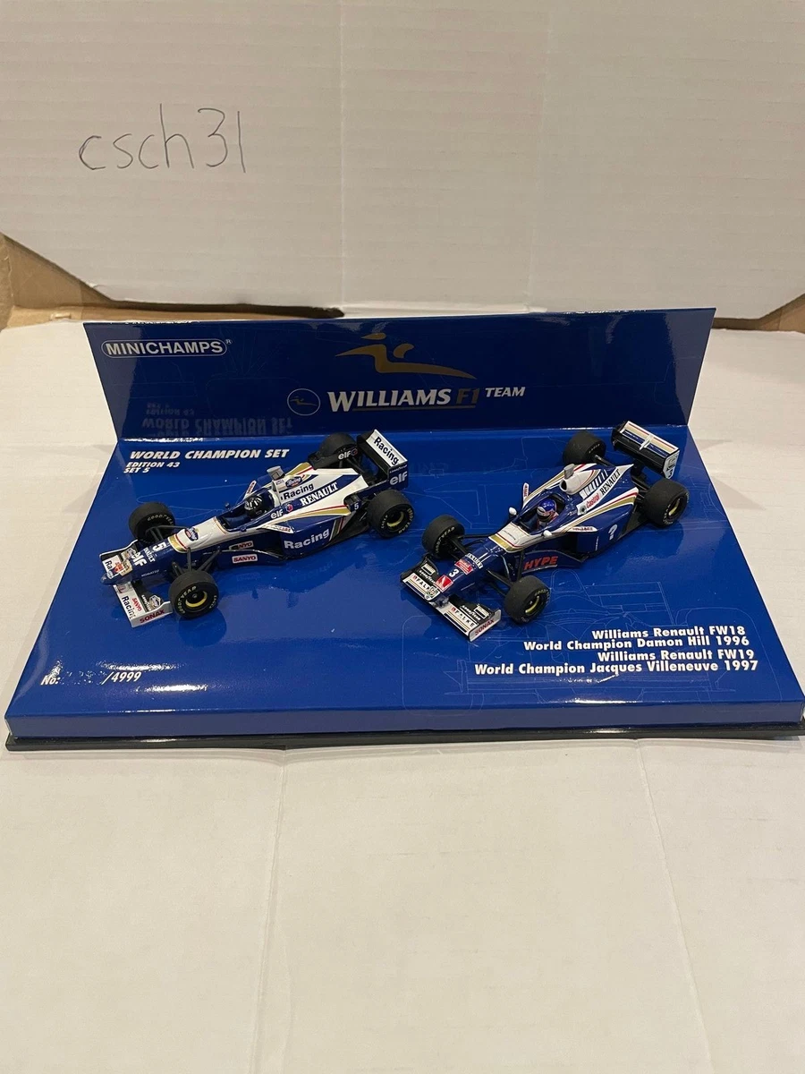 MINICHAMPS Williams Diecast Formula 1 Cars 1996 Vehicle Year for