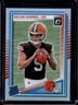 2025 Panini Donruss Optic Dillon Gabriel Rated Rookie Holo Prizm #263 Browns