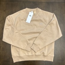 Alo Accolade Crew Neck Pullover Sweatshirt Color - Gravel / Size - XS