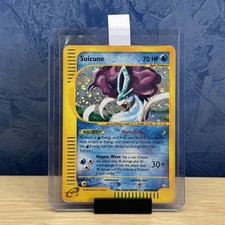 Pokemon Card 2002 Aquapolis Suicune H25/H32 Vintage Holo Rare ENG E-Series