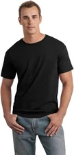 Gildan Mens Softstyle T-Shirt, 2XL, Black