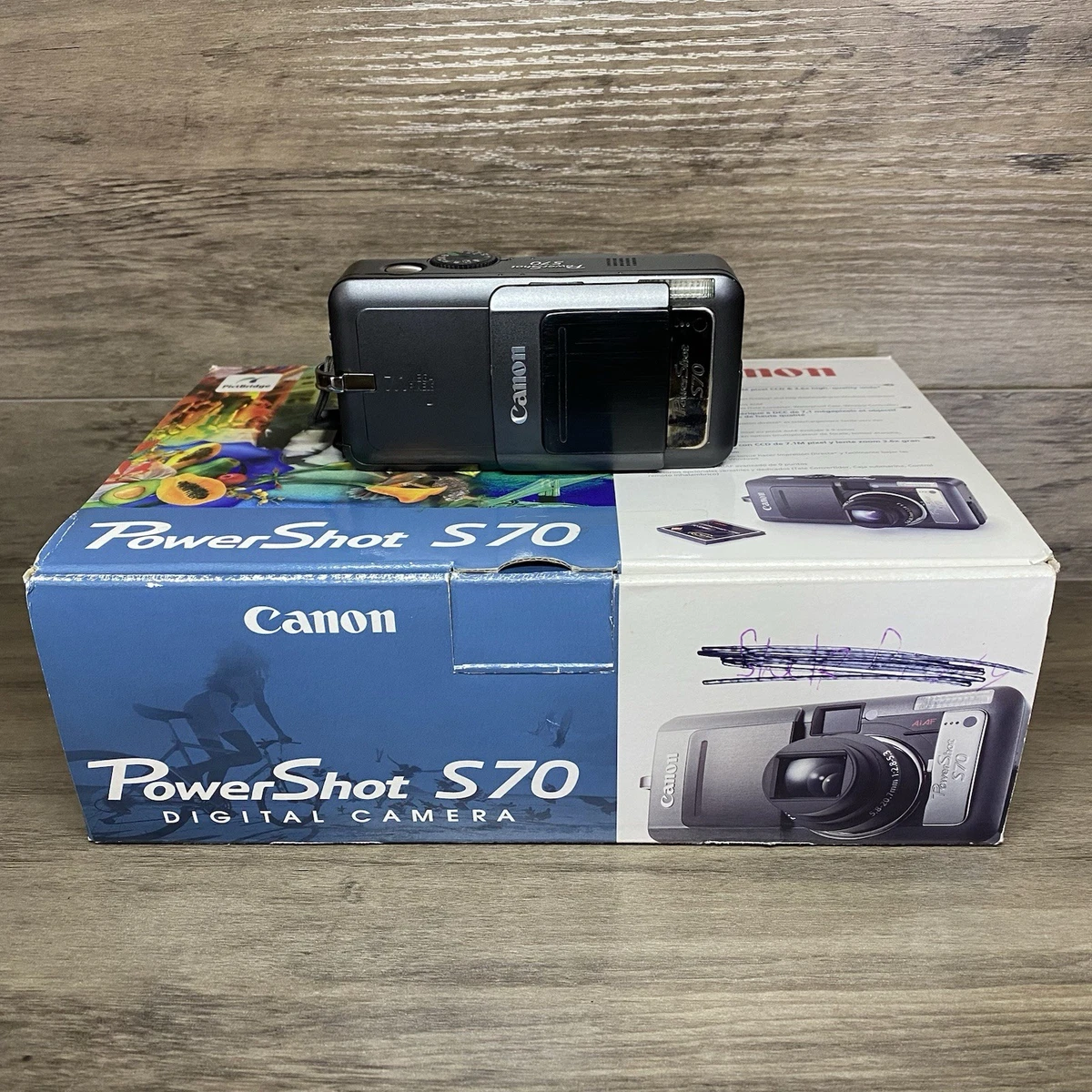Canon PowerShot Digital Cameras PowerShot S70 for sale - eBay