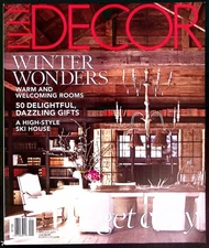 ELLE DECOR  WINTER WONDERS  GET COZY DEC 2010/JAN 2011   B2032