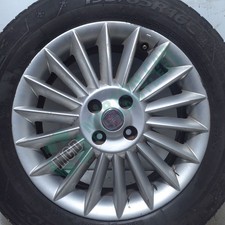 FIAT PUNTO EVO / GRANDE 16" ALLOY WHEEL AND TYRE 195 55 16  735467762