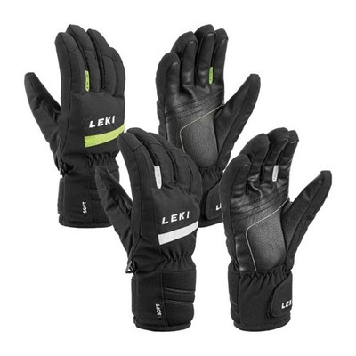 Leki Handschuhe Max Junior Fiberloft-gefütterter Fingerhandschuh Skihandschuh