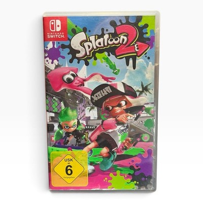 Nintendo Switch Spiel Splatoon 2 OVP USK 6 gebraucht
