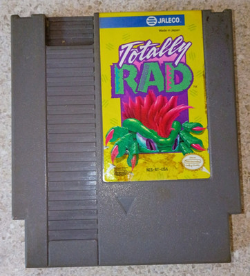 Totally Rad NES (Nintendo Entertainment System, 1991) Cartridge Only Ships Free!