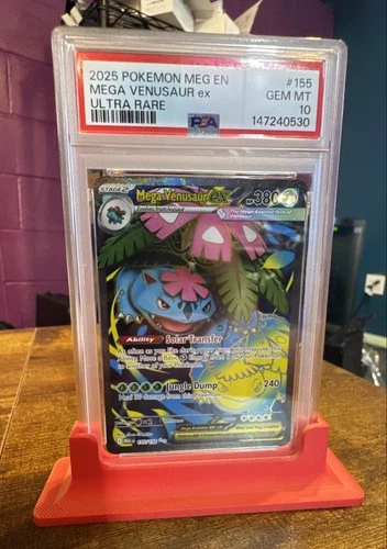 Mega Venusaur ex 155/132 Me01: Mega Evolution Holo - PSA 10