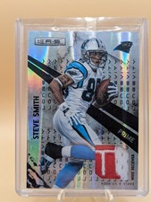 2010 Rookies and Stars Steve Smith Game Used Error Patch /25 giants GU logo!