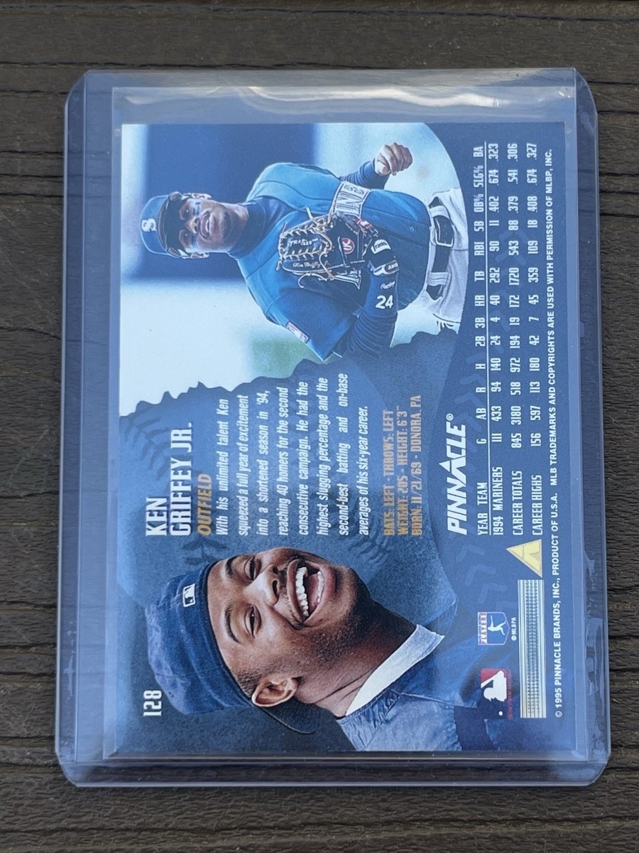 1995 Pinnacle Ken Griffey Jr #128 Iconic Card Giant Bubble Gum