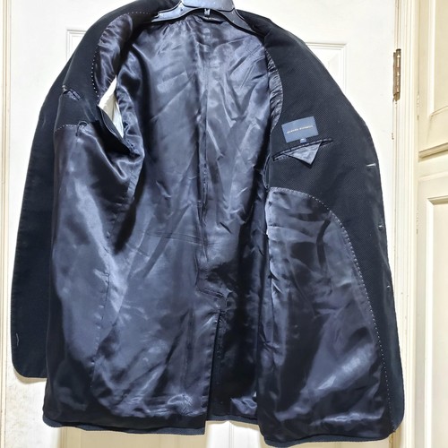 Banana Republic Blazer Mens 42L Black Corduroy Jacket Sport Coat Classic Turkey - Picture 12 of 19