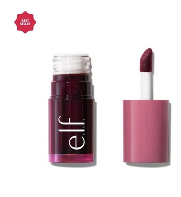 New e.l.f. Elf Cosmetics Sheer For It Blush Tint Stain Lips And Cheeks- Plum