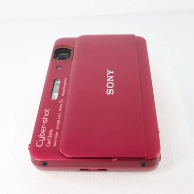 Sony Cyber-shot DSC-TX55 Digital Camera Red 5x Optical Zoom 16.2