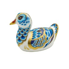 Royal Crown Derby Rallidae Duck Paperweight