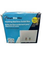 Sharkbite 24763 Washing Machine Outlet Box 1/2" Push-to-Connect x 3/4" MHT Brass