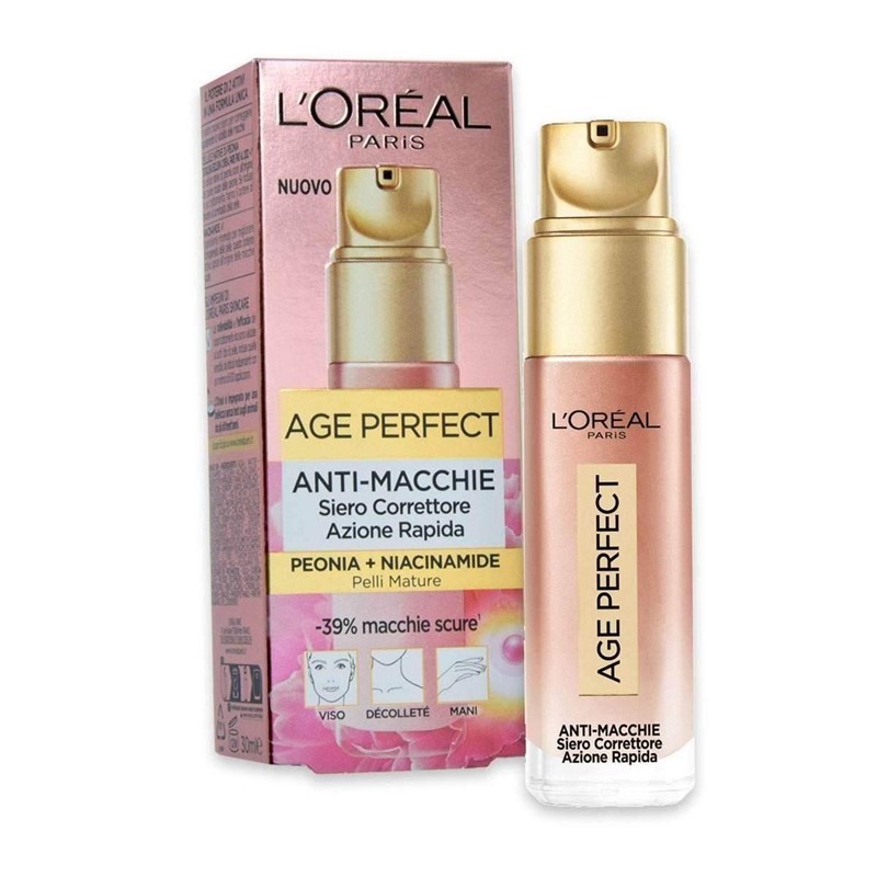 Siero Correttore L'Oréal Age Perfect Anti-Macchie 30ml - Viso e Mani