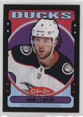 2021-22 O-Pee-Chee Retro Black Border 37/100 Cam Fowler #80 0ol6
