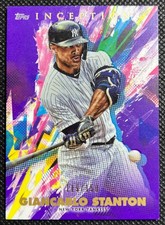 2020 Topps Inception Giancarlo Stanton #96 Purple 119/150 Yankees