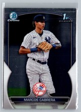 2023 Bowman Chrome #BCP-46 Marcos Cabrera Prospects