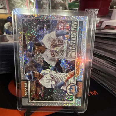 Topps 2026 Series 1 It Takes Two Parallel Juan Soto Francisco Lindor Mets #52
