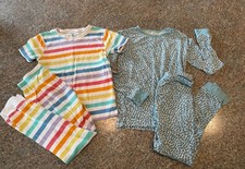 Sweet Bamboo Pajamas Set Girls 8 Long Sleeve PJs, Carter pjs set Size 8
