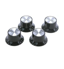Metric Size 18 Spline Top Hat Bell Reflector 2 Volume 2 Tone Knobs Set for Ep...